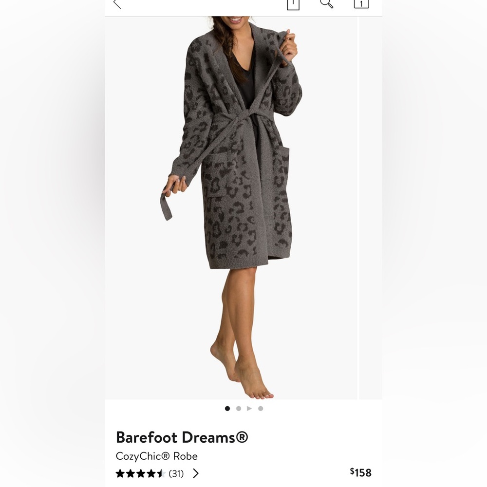 Barefoot dreams robe